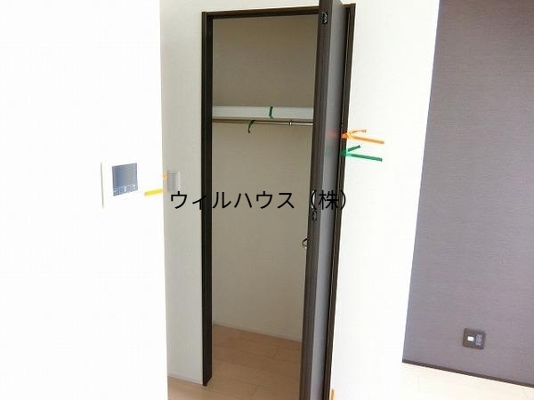 収納　クローゼット！