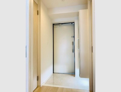 玄関　明るい玄関です