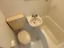 バス・シャワールーム　お風呂とトイレが一体型なので浴槽との隙間がなくお掃除しやくな
