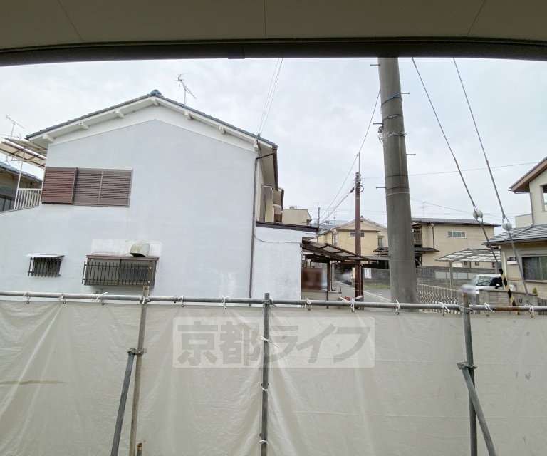 眺望　専用庭からの景色です。