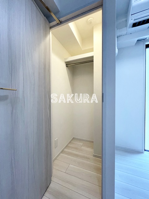 収納　お荷物の多い方でも安心のクローゼット付き♪