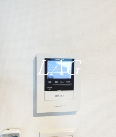 セキュリティ　モニター付きインターホンです。