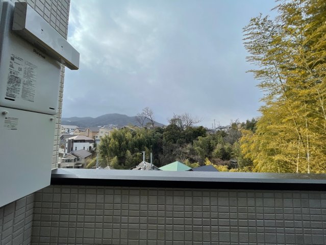 眺望　バルコニーからの眺望です