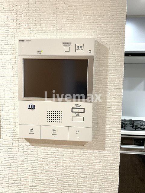 セキュリティ　モニター付きインターホン