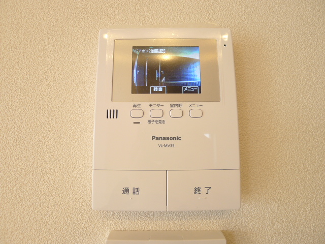 セキュリティ　モニター付きインターホン