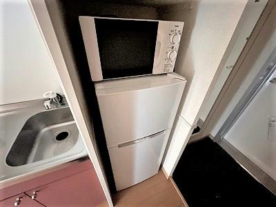 その他設備　冷蔵庫・電子レンジ