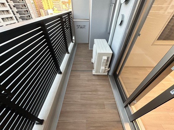 バルコニー　※別部屋の写真です