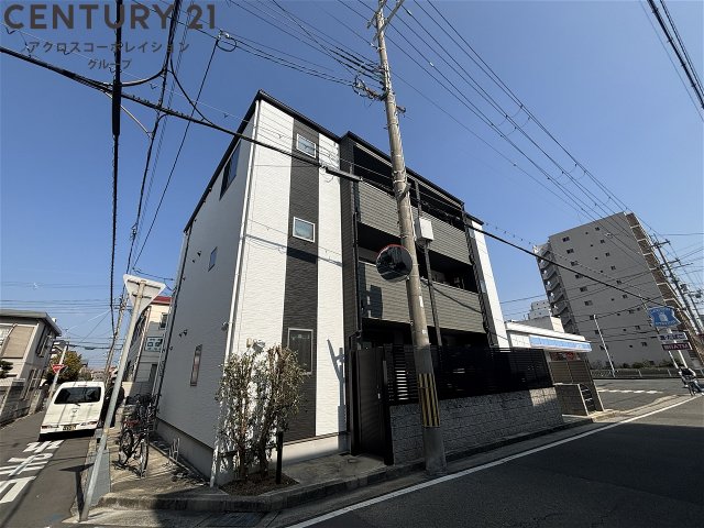 建物外観　オートロック、宅配ボックス完備☆