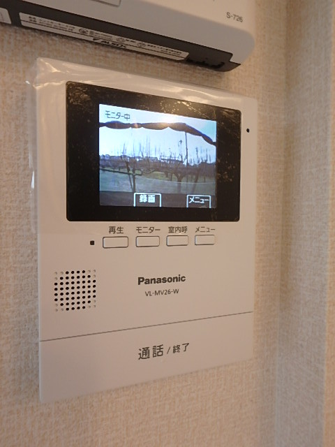 セキュリティ　来客時は、相手が確認できた方が安心ですよね。
