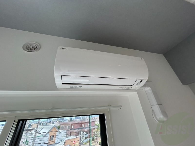 その他設備　エアコン付きなので夏でも快適なお部屋です！