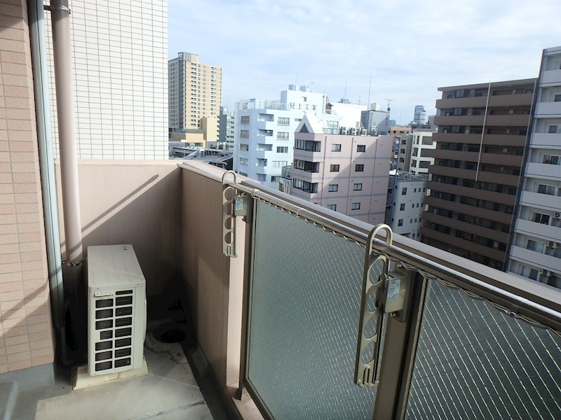 バルコニー　南西向きのバルコニー