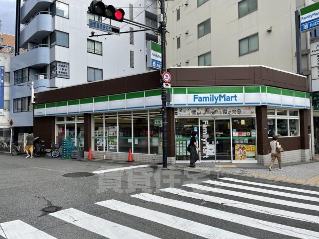 コンビニ　ファミリーマート　天王寺堀越町（コンビニ）まで118m