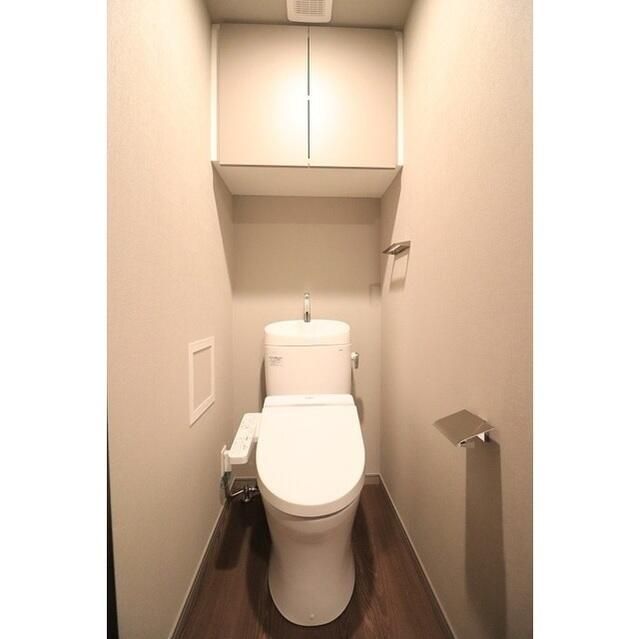 トイレ　ゆったりとした空間のトイレです