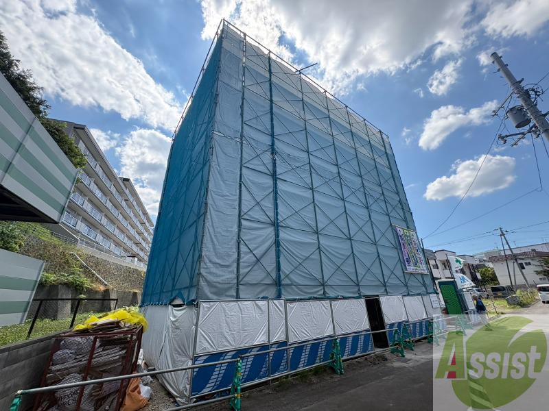 地下鉄南北線 南平岸駅 徒歩7分 4階建 新築の外観写真