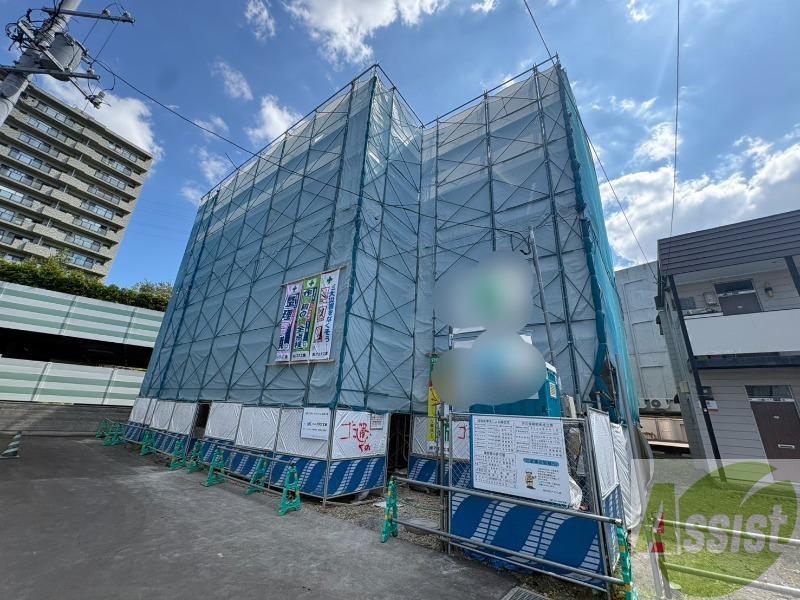 地下鉄南北線 南平岸駅 徒歩7分 4階建 新築の外観写真