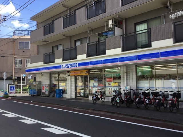 コンビニ　ローソン新蒲田1丁目店（コンビニ）まで130m