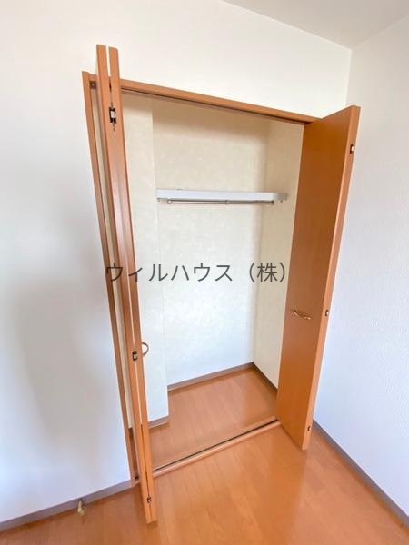 収納　クローゼット！