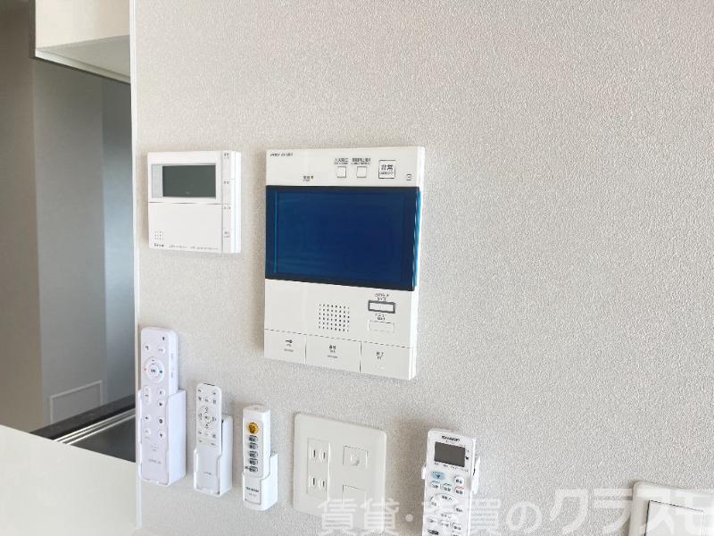 セキュリティ　来訪者が確認できるモニターホン♪