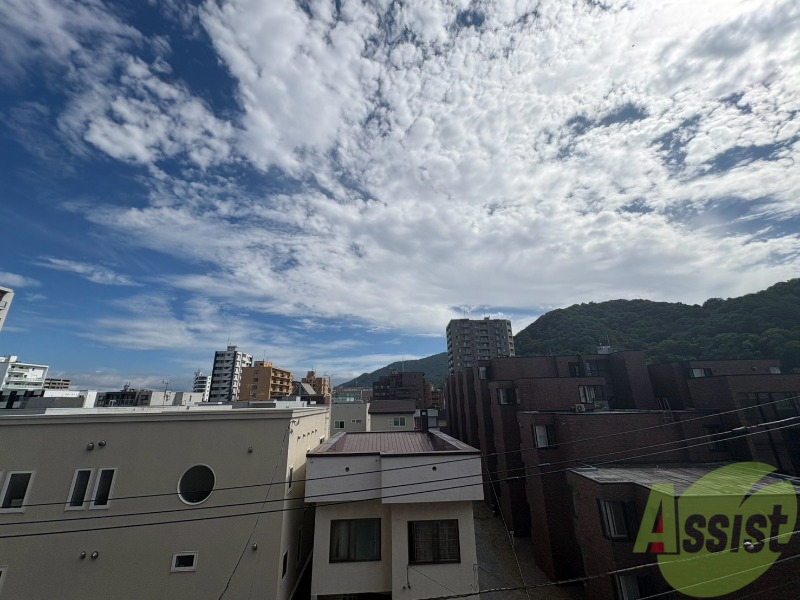 眺望　眺望です。高い建物がなくて見晴らしがよいですね！