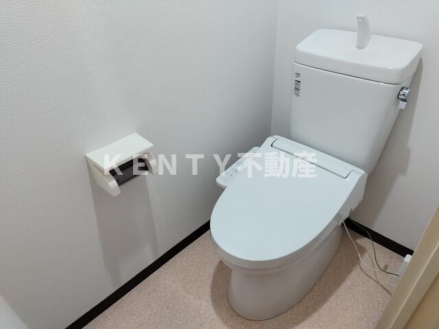 トイレ　清潔感のあるトイレです