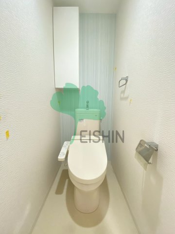 トイレ　清潔感のあるトイレです。