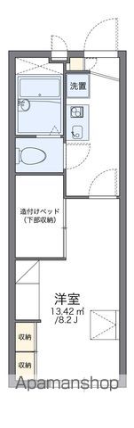 レオパレスパークヒルズの間取り写真