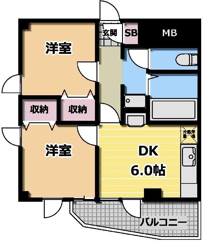 Housekul IRの間取り写真
