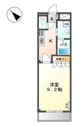 サンパレス日進の間取り写真