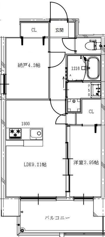 ＪＲおおさか東線 ＪＲ野江駅 徒歩5分 10階建 築4年の間取り写真