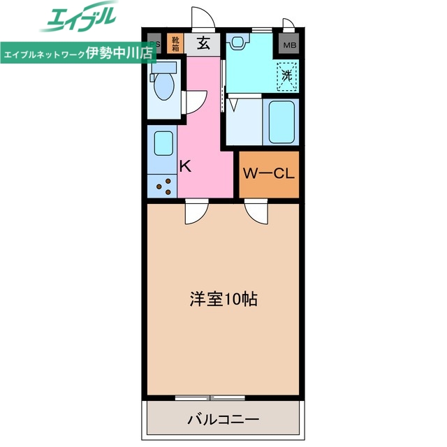 ラフィネOneの間取り写真