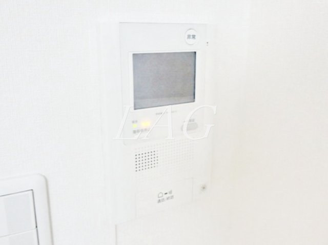 セキュリティ　モニター付きインターフォンです。