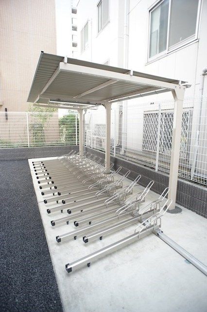 駐車場　駐輪場です