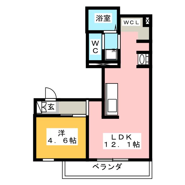 Serdina 尻手の間取り写真