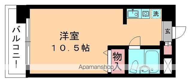 クリスタル西千葉の間取り写真