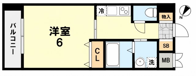 KHKコート板宿の間取り写真