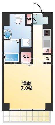 クレアツィオーネ上本町の間取り写真
