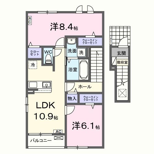 サンライズM IIの間取り写真