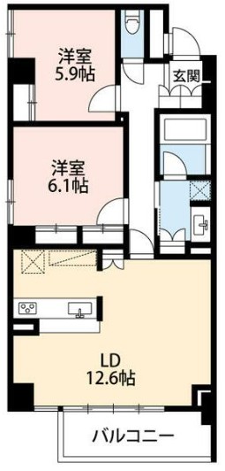 レジデンス浦和前地の間取り写真