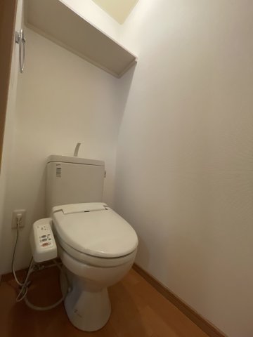 トイレ　ゆったりとした空間のトイレです