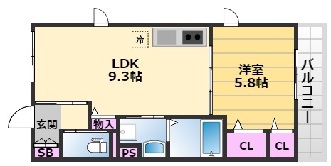 SHRIKE3の間取り写真
