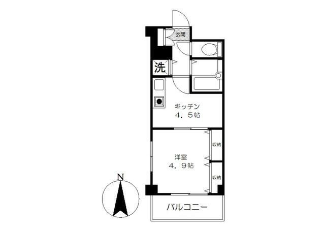 リヴェール中村の間取り写真