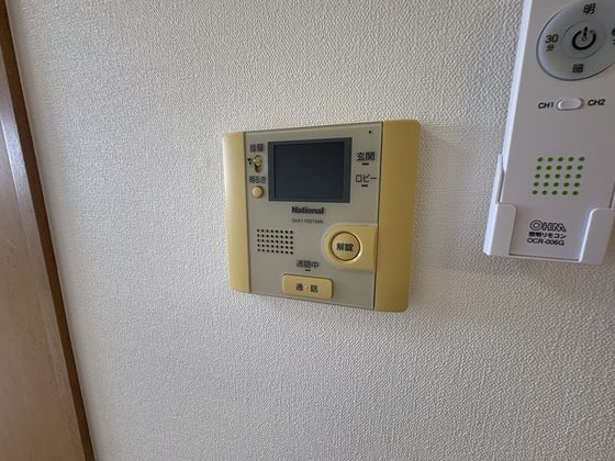 セキュリティ　カメラ付きインターホン