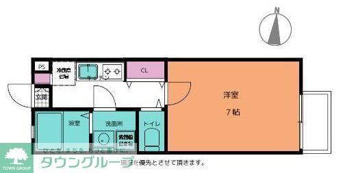 アフェット院内2の間取り写真