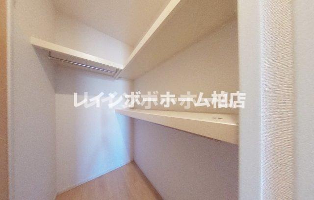 収納　大きなスペースがあり、収納には困りません