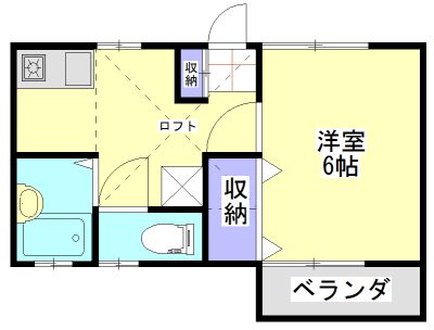 本町ドミール21の間取り写真