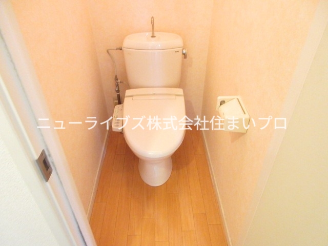 メゾンシャリオD棟のトイレ写真