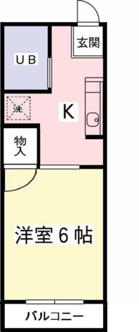 メゾンド八ヶ嶺の間取り写真