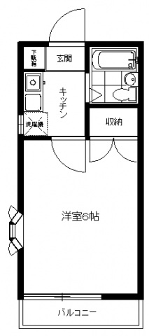 ウィンディ秀和の間取り