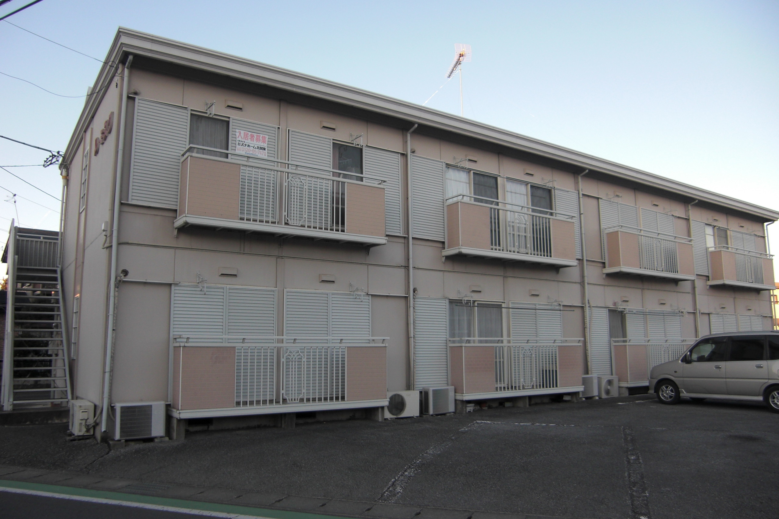 建物外観　人気の大平エリア！低予算の2DKのお部屋です！