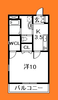 船橋市二子町のマンションの間取り